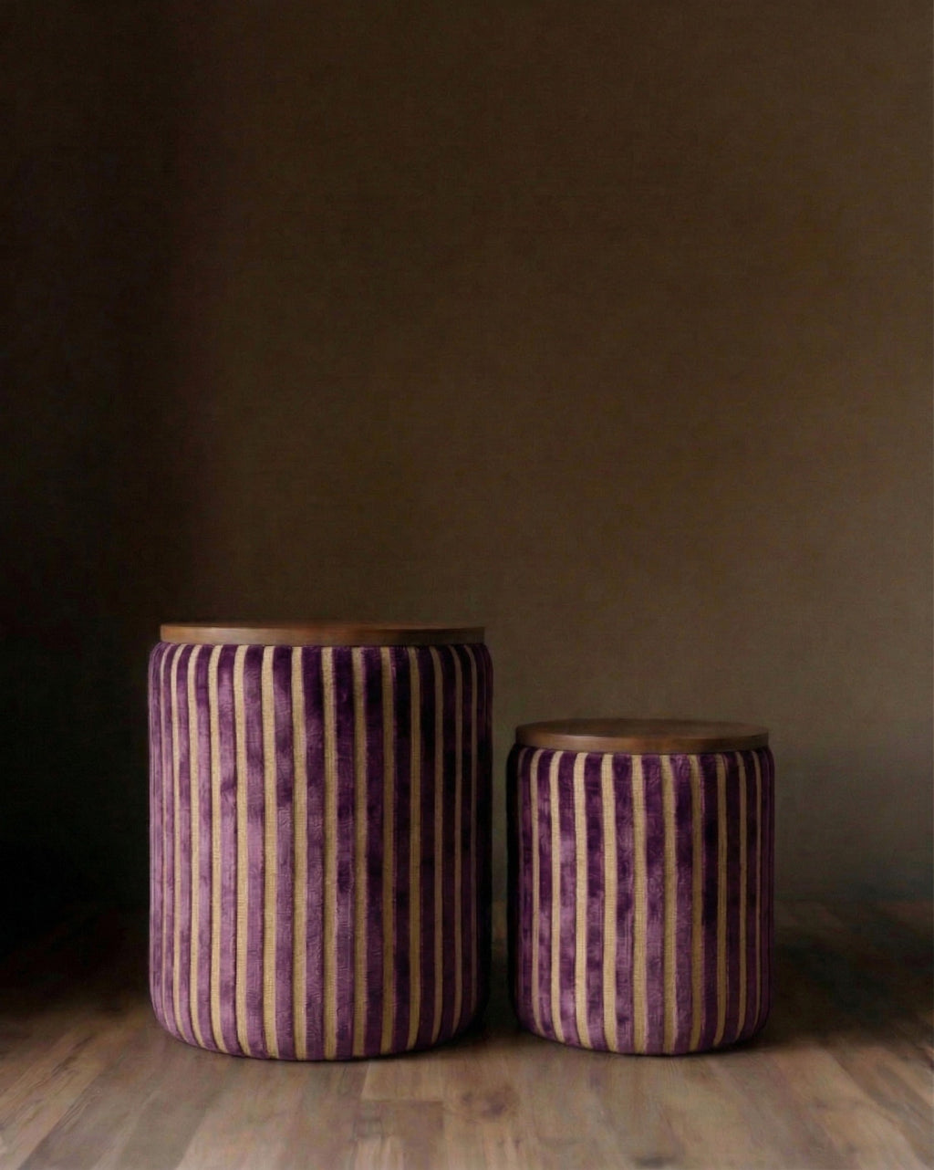 Pouffe de rangement Barnaby