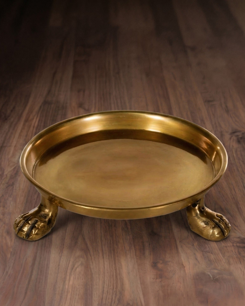 Le plateau pilier en laiton Imperial Clawfoot