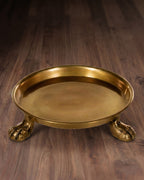 Le plateau pilier en laiton Imperial Clawfoot