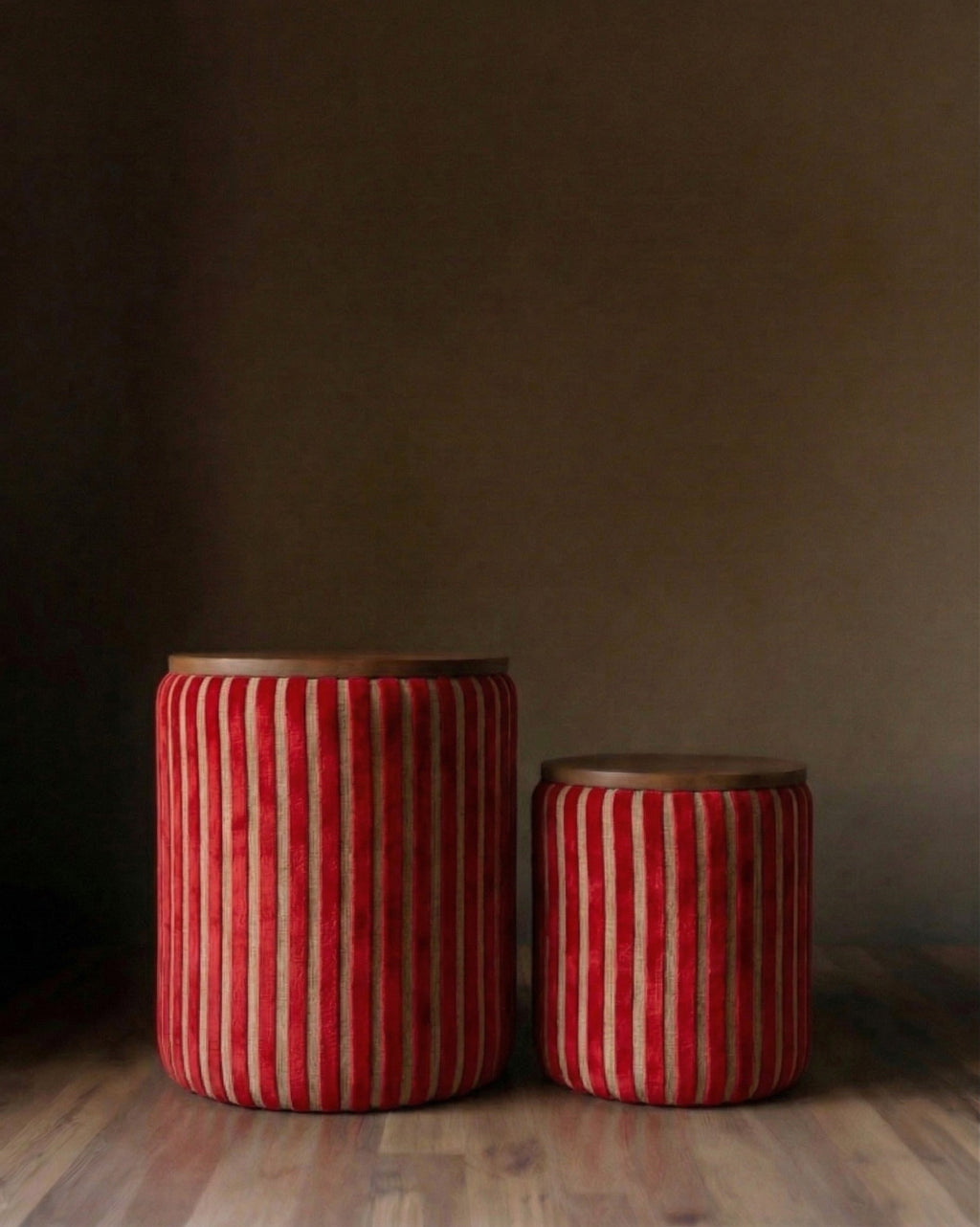 Pouffe de rangement Barnaby