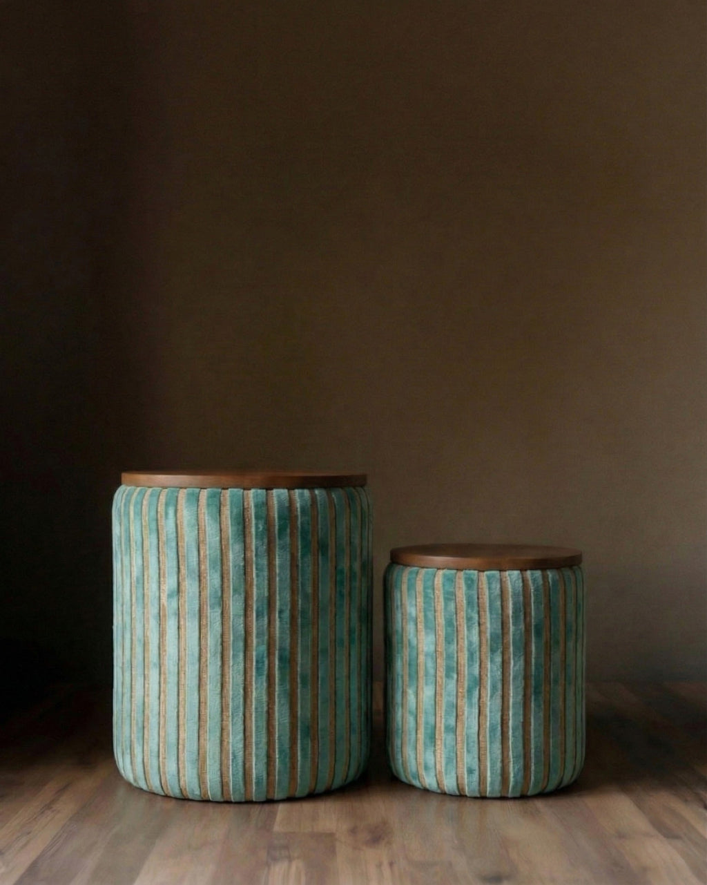 Pouffe de rangement Barnaby