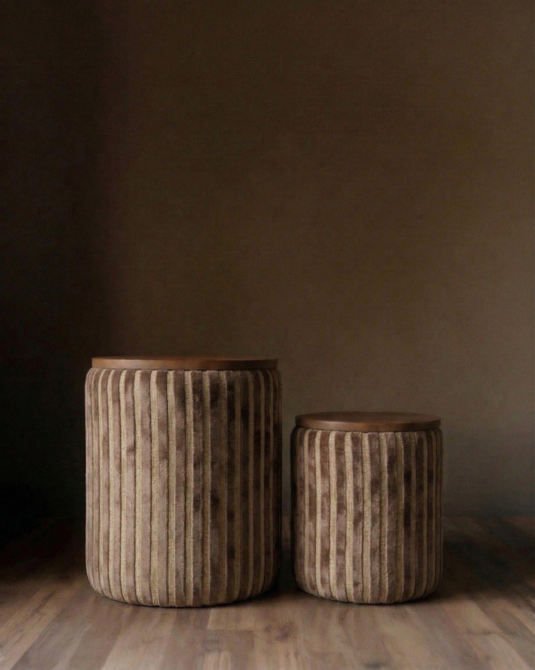 Pouffe de rangement Barnaby
