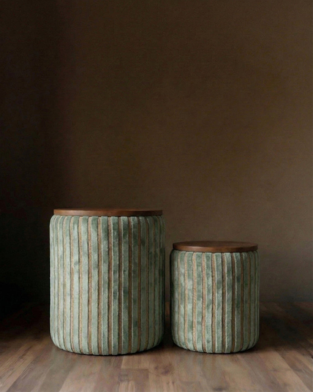 Pouffe de rangement Barnaby