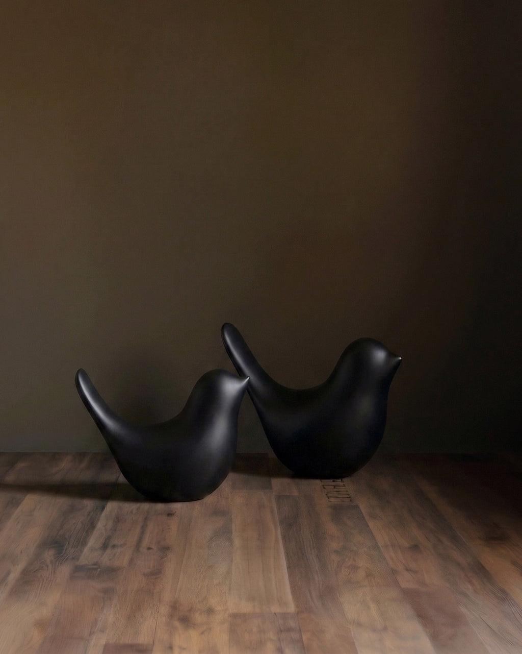 Ensemble de Troînes en Céramique d'Obsidienne