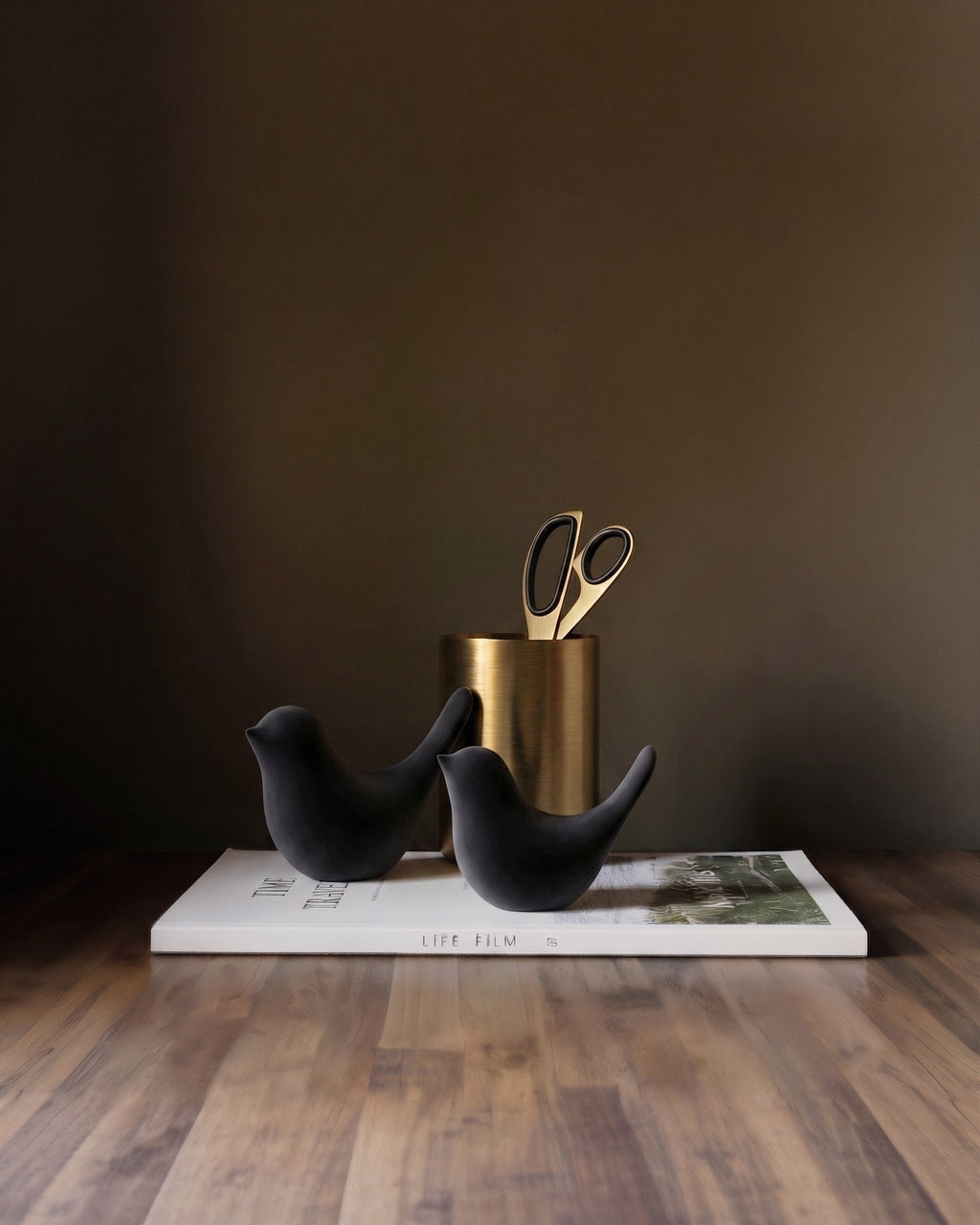 Ensemble de Troînes en Céramique d'Obsidienne