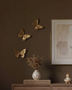 Meadow & Hearth Décoration Murale Vintage Papillon Doré