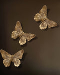 Meadow & Hearth Décoration Murale Vintage Papillon Doré