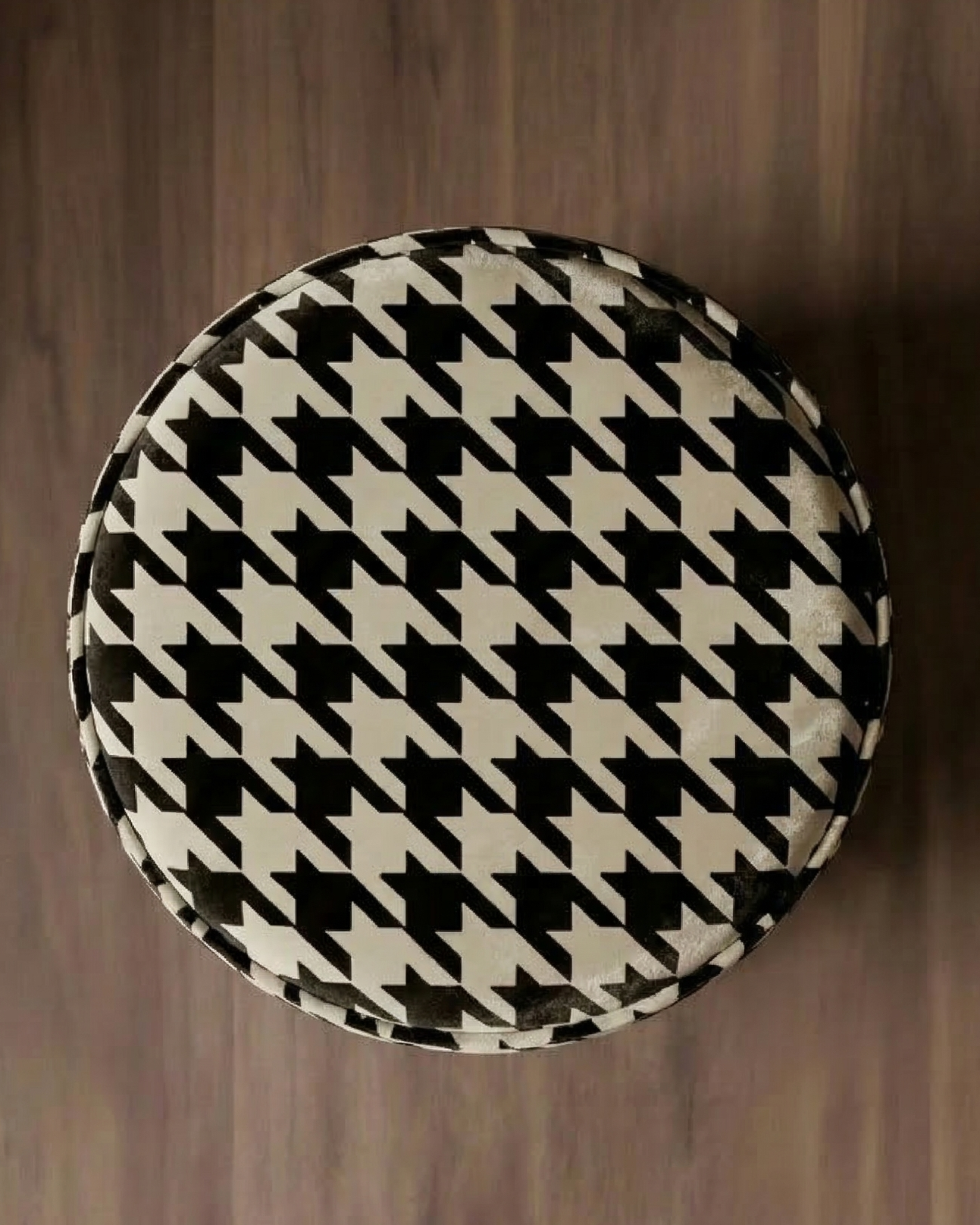Pouf ottoman Auden : riche café crème