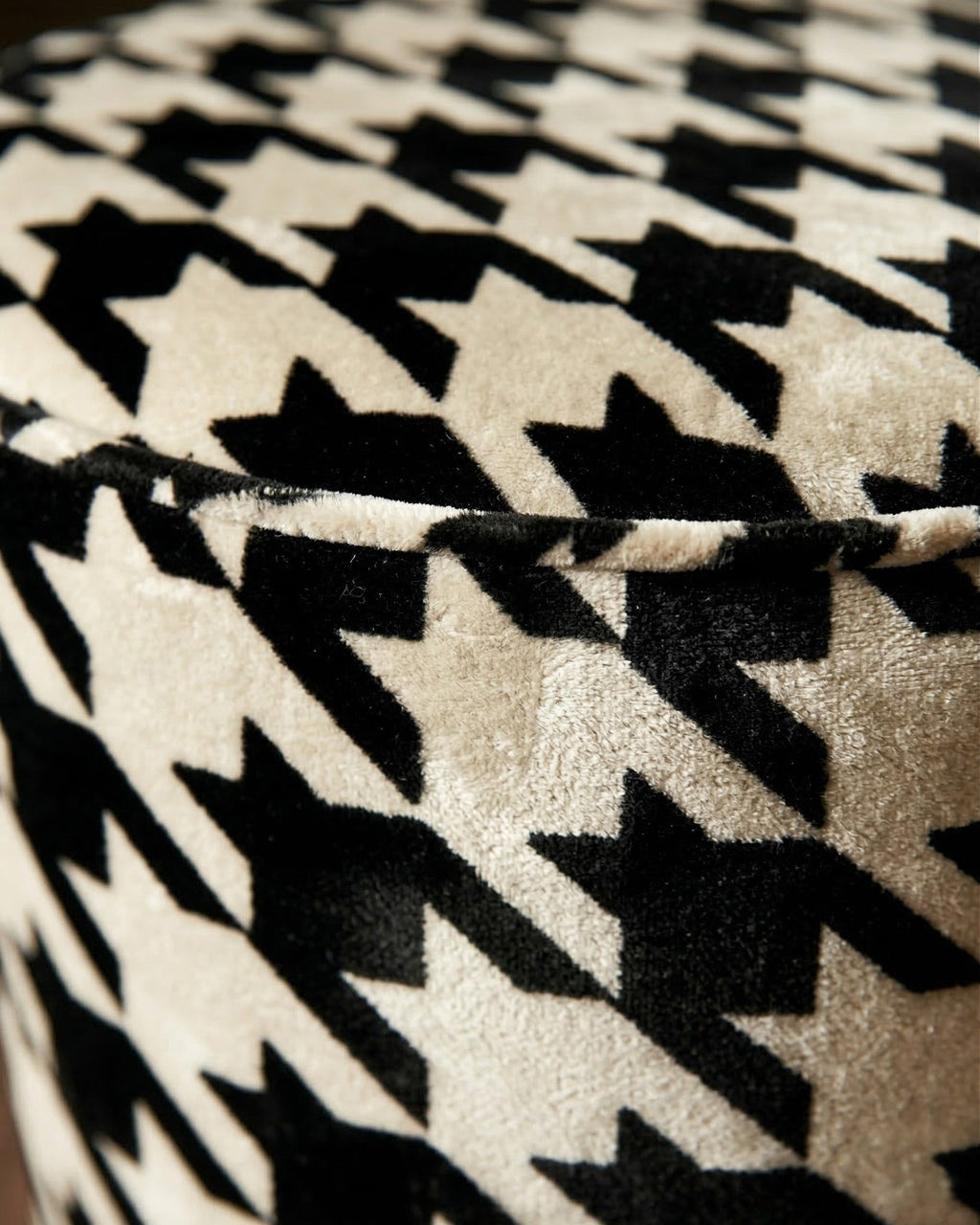 Pouf ottoman Auden : riche café crème