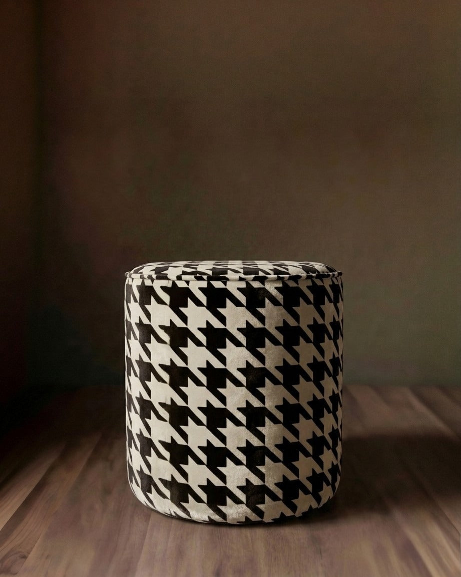 Pouf ottoman Auden : riche café crème