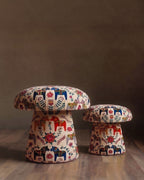 Le Tabouret Champignon de Stockholm | Édition Cheval de Dalécarlie