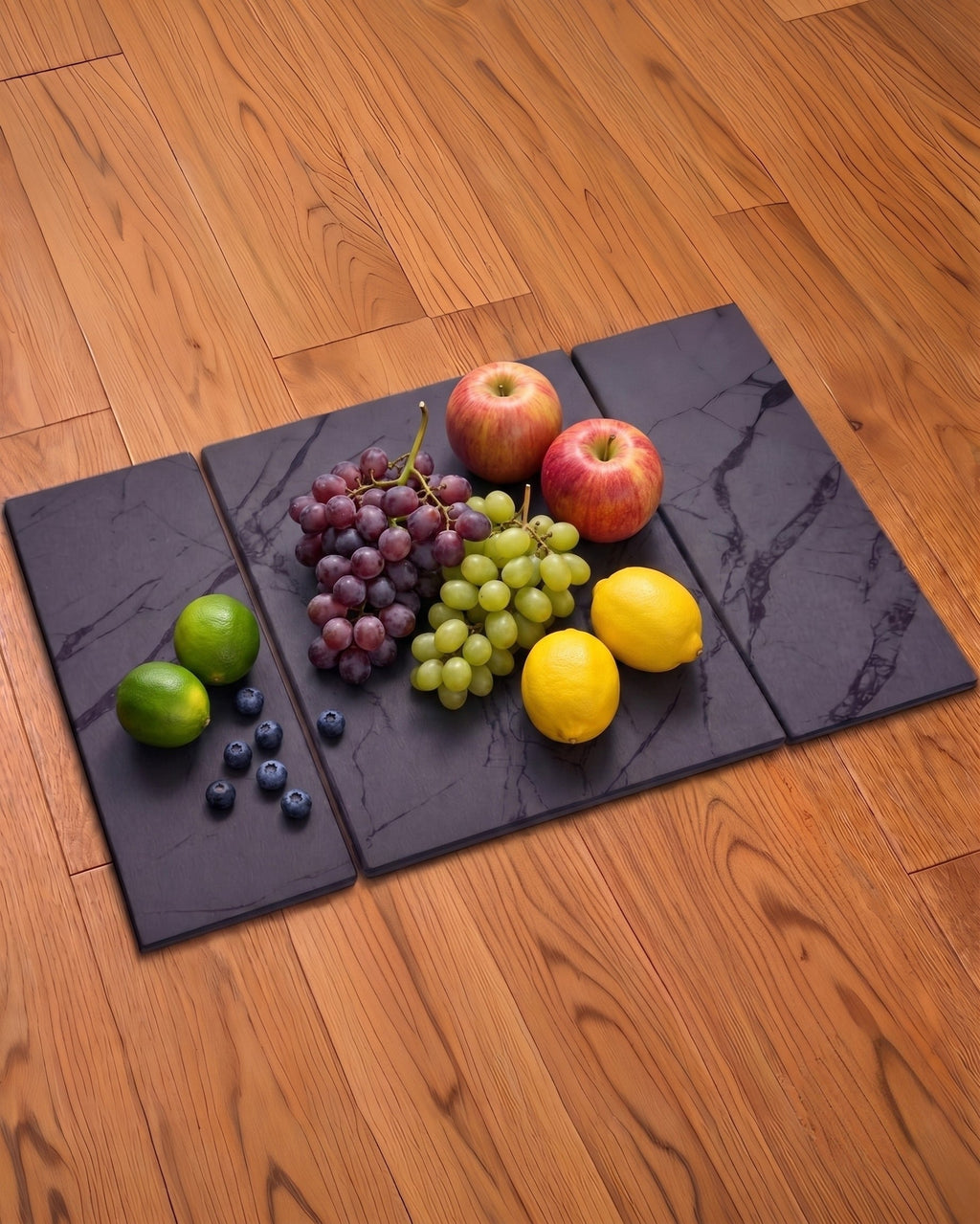 TerraDry | Égouttoir pliable en pierre naturelle – Tapis de cuisine haut de gamme en terre de diatomée et ardoise