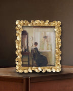 Cadre doré floral Monet