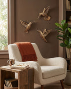 Décor mural Colibri doré vintage Meadow & Hearth