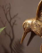 Décor mural Colibri doré vintage Meadow & Hearth