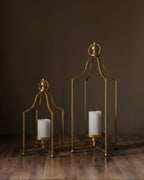 Lanternes Aurum intemporelles forgées à la main en or