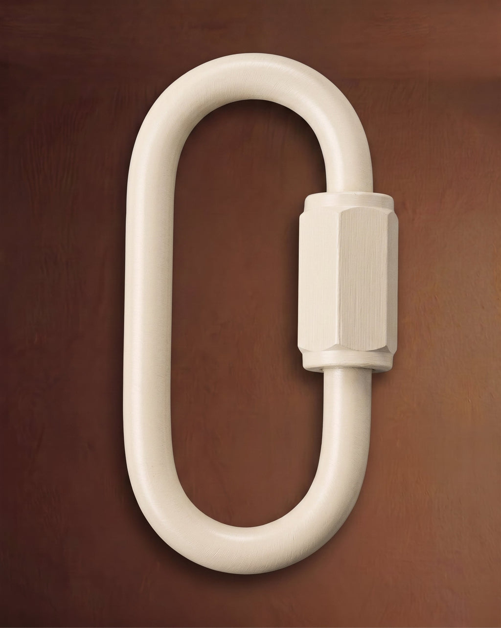 Connecteur rapide en acier inoxydable robuste de calibre 8 – Maillon mousqueton à écrou hexagonal fileté de 1,38 po pour éclairage, chaînes et décorations