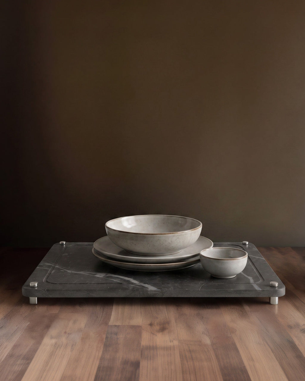 Tapis de séchage TerraDry en pierre naturelle – Tapis de cuisine en terre de diatomées et ardoise de qualité supérieure