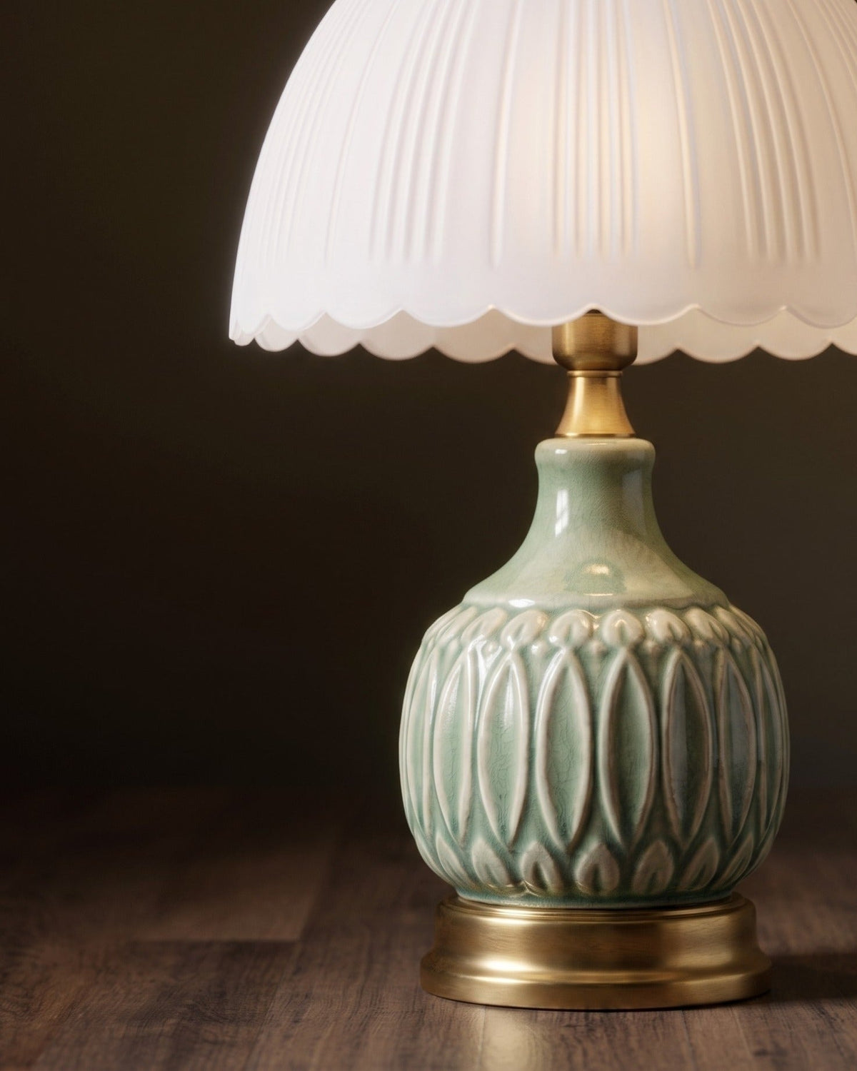 La lampe festonnée Genevieve