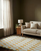 Le Tapis en Laine Tufté Main Horizon Scallop