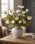 La branche de fausse pivoine Heirloom (vase non inclus)