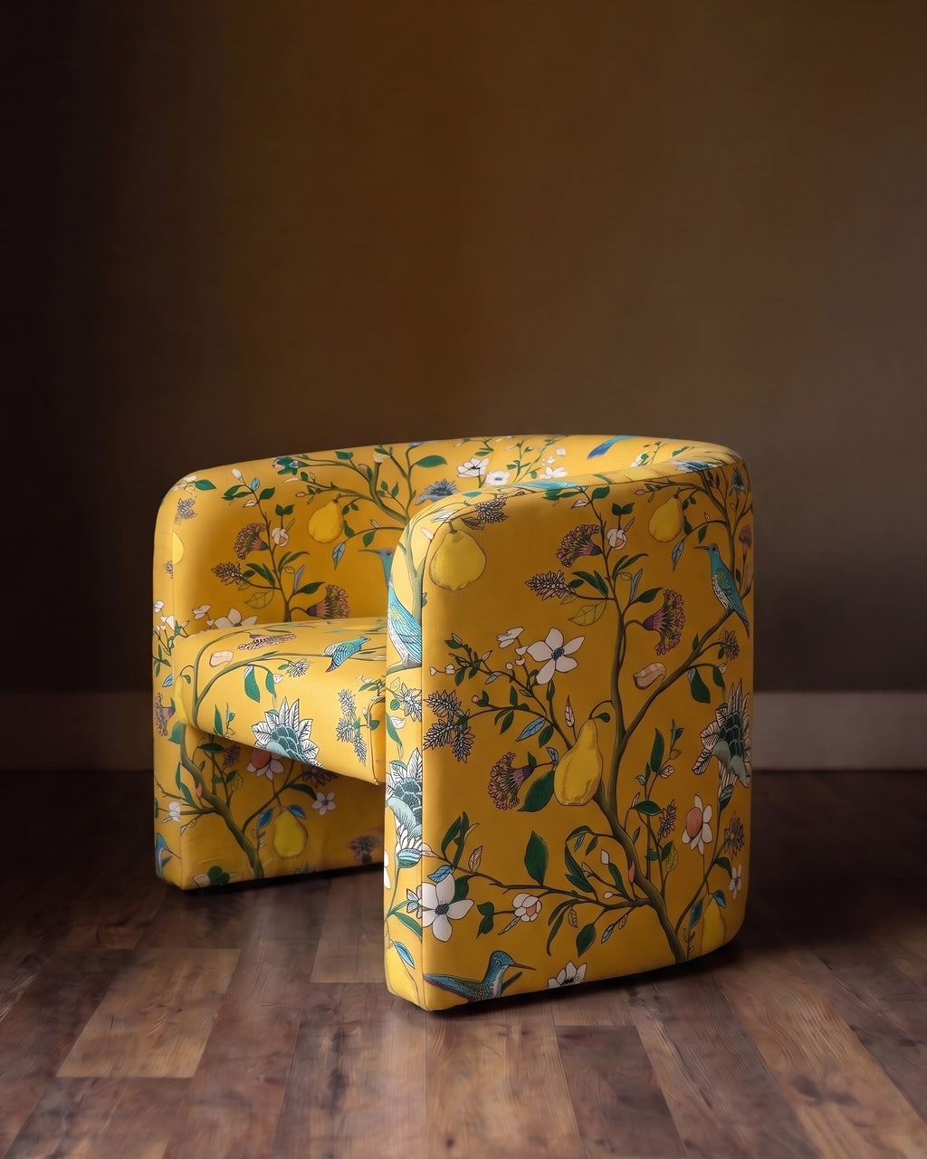 Fauteuil en Velours Cylindrique The Queen's Greenhouse