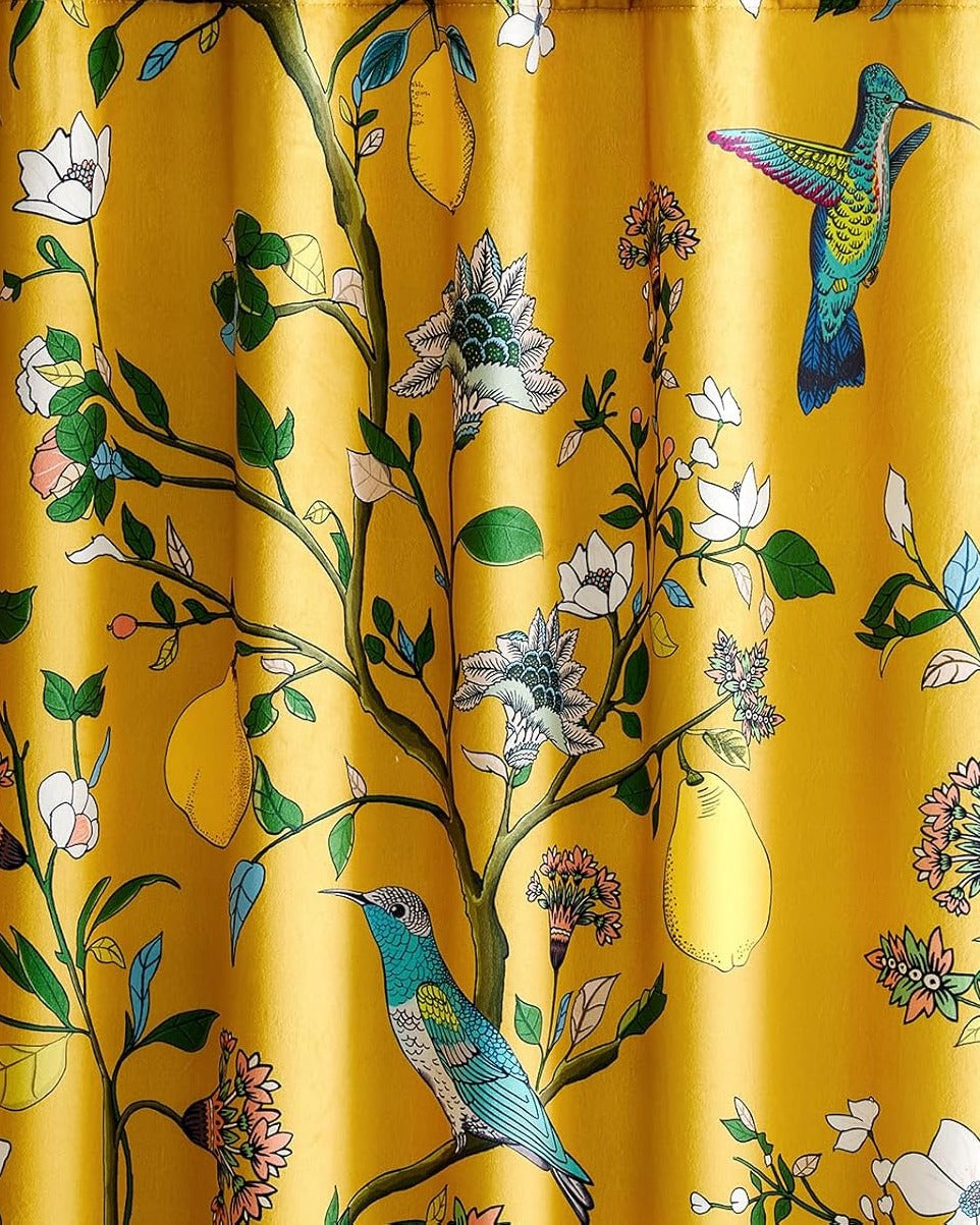 Tissu velours Queen's Greenhouse