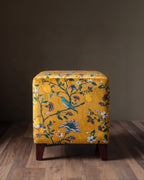 Le Pouf Repose-pieds en Velours Serre de la Reine