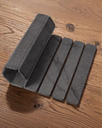TerraDry | Tapis égouttoir roulable en pierre naturelle - Tapis de cuisine en ardoise et terre de diatomées de qualité supérieure