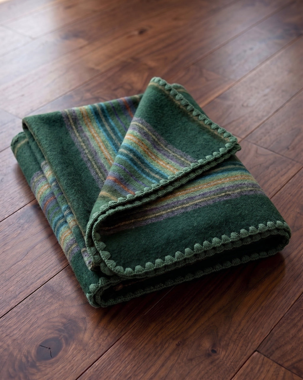 Le plaid en alpaga Emerald Highlands