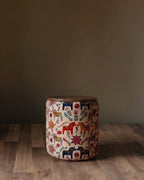 Le pouf de rangement Stockholm | Édition Cheval de Dalécarlie
