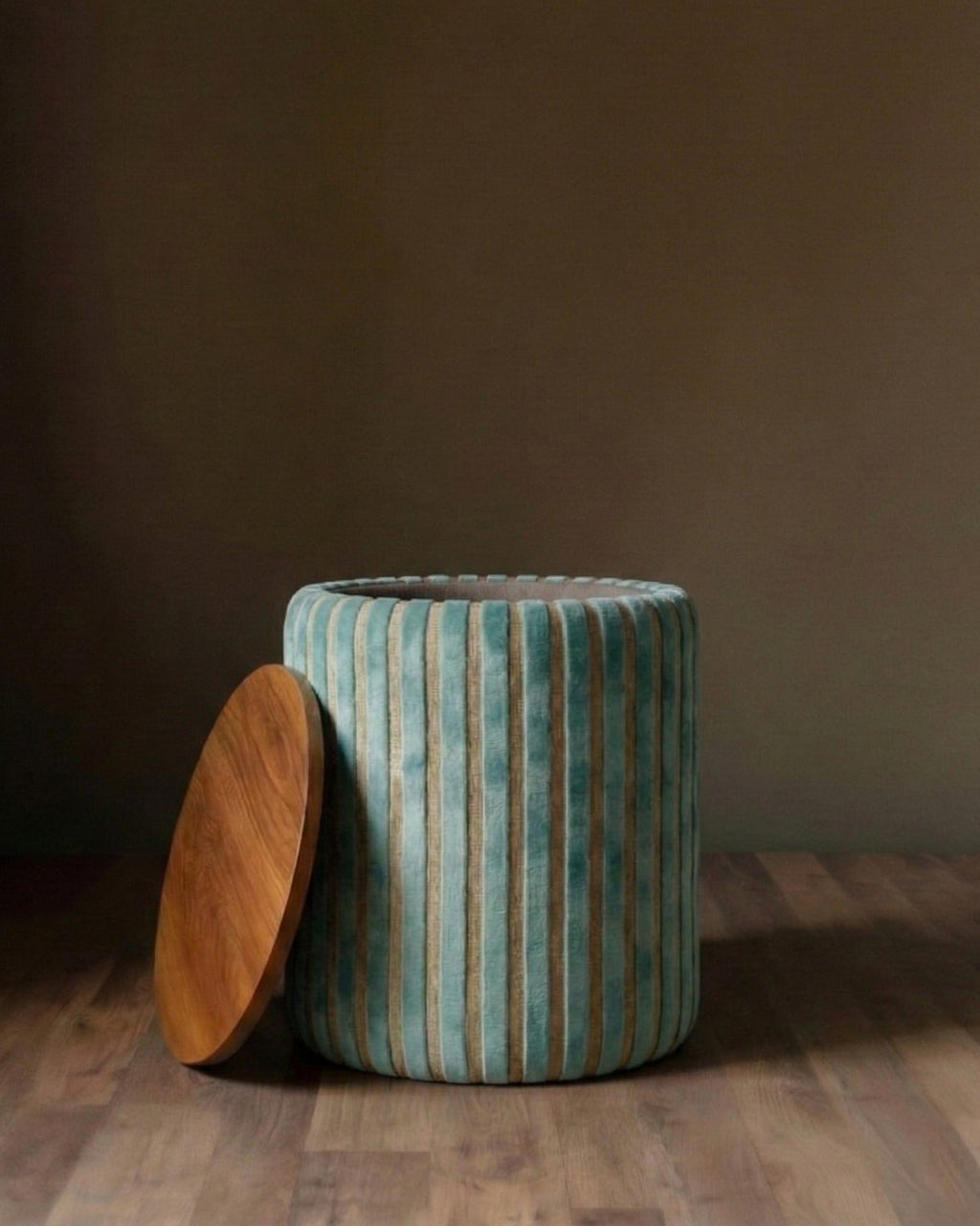 Pouffe de rangement Barnaby