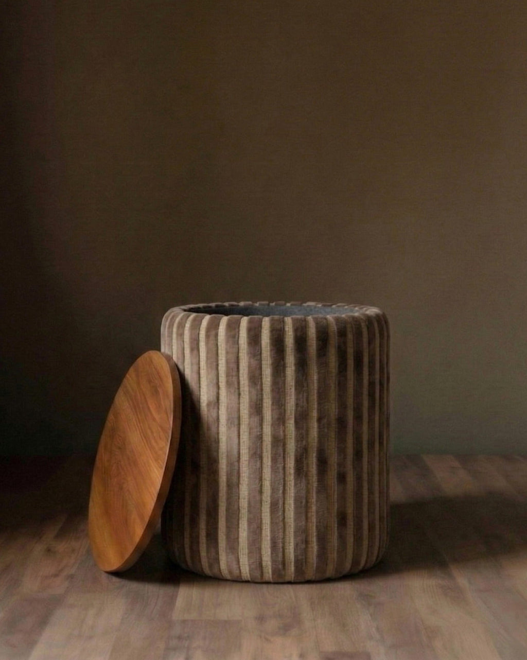 Pouffe de rangement Barnaby