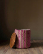 Pouffe de rangement Barnaby