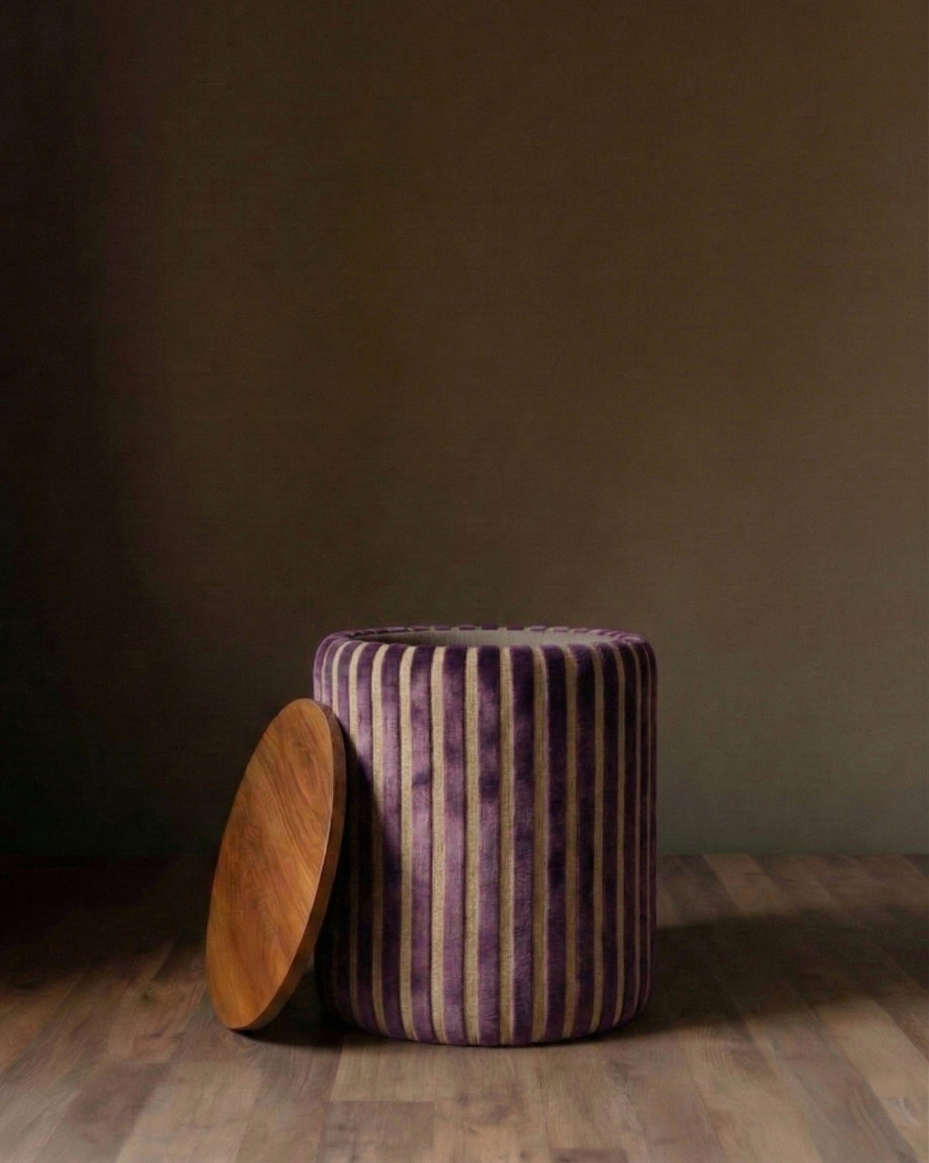 Pouffe de rangement Barnaby