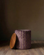 Pouffe de rangement Barnaby