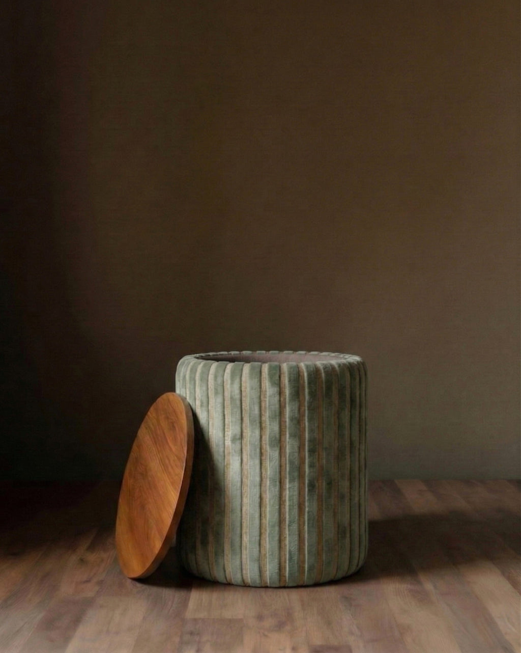 Pouffe de rangement Barnaby