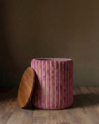 Pouffe de rangement Barnaby