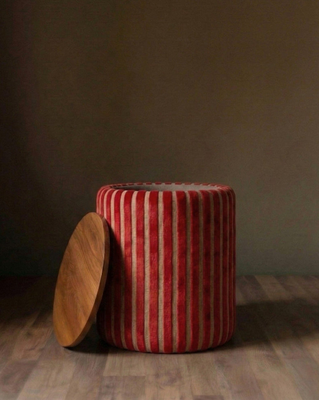 Pouffe de rangement Barnaby