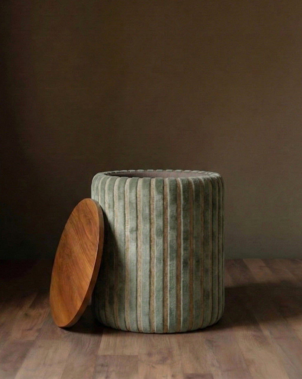 Pouffe de rangement Barnaby
