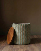 Pouffe de rangement Barnaby