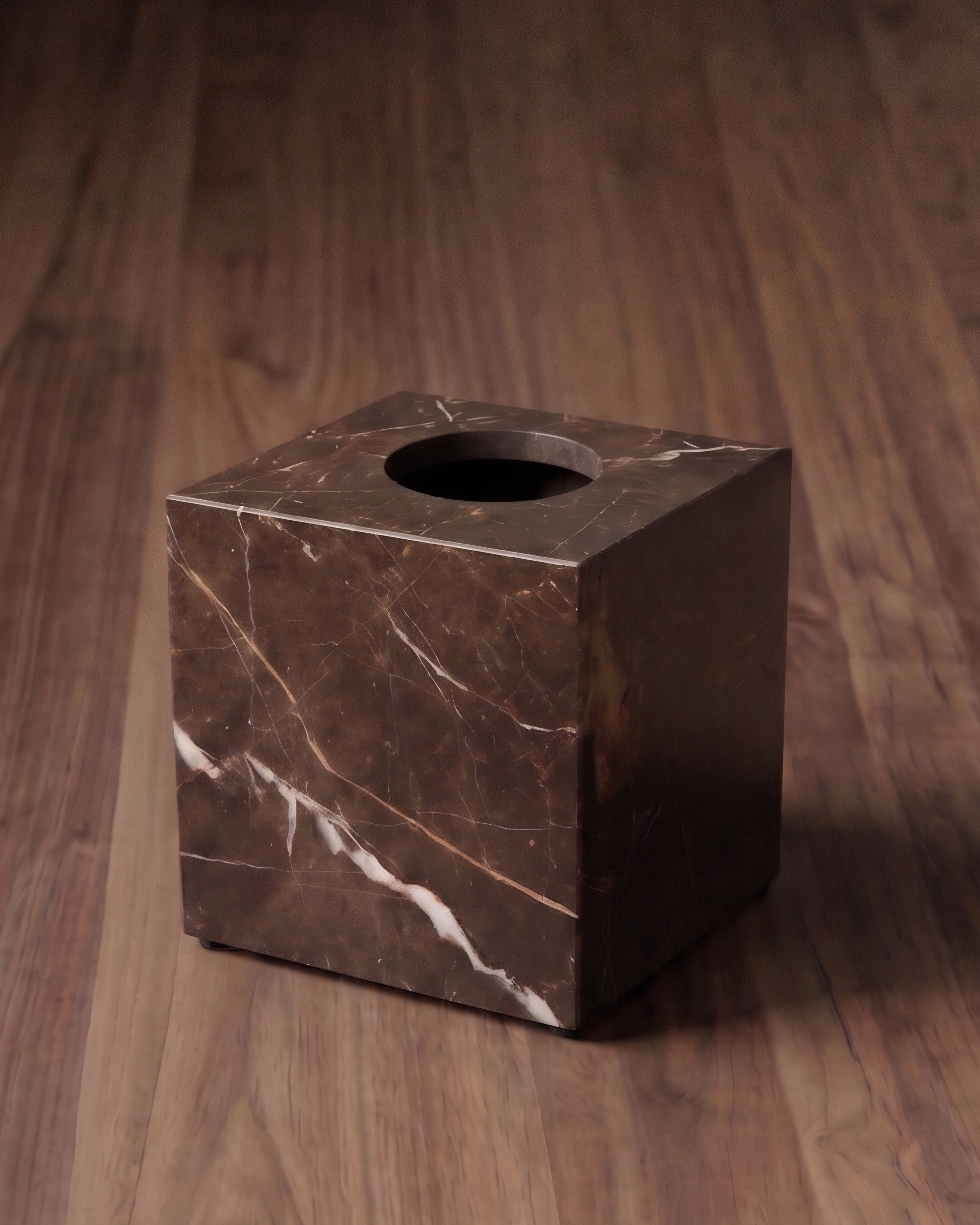 La boîte à mouchoirs en marbre Onyx Horizon