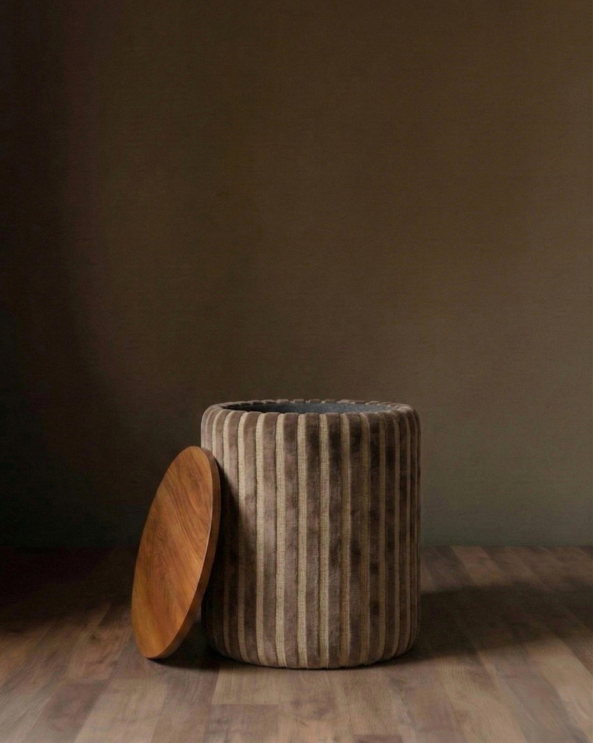 Pouffe de rangement Barnaby