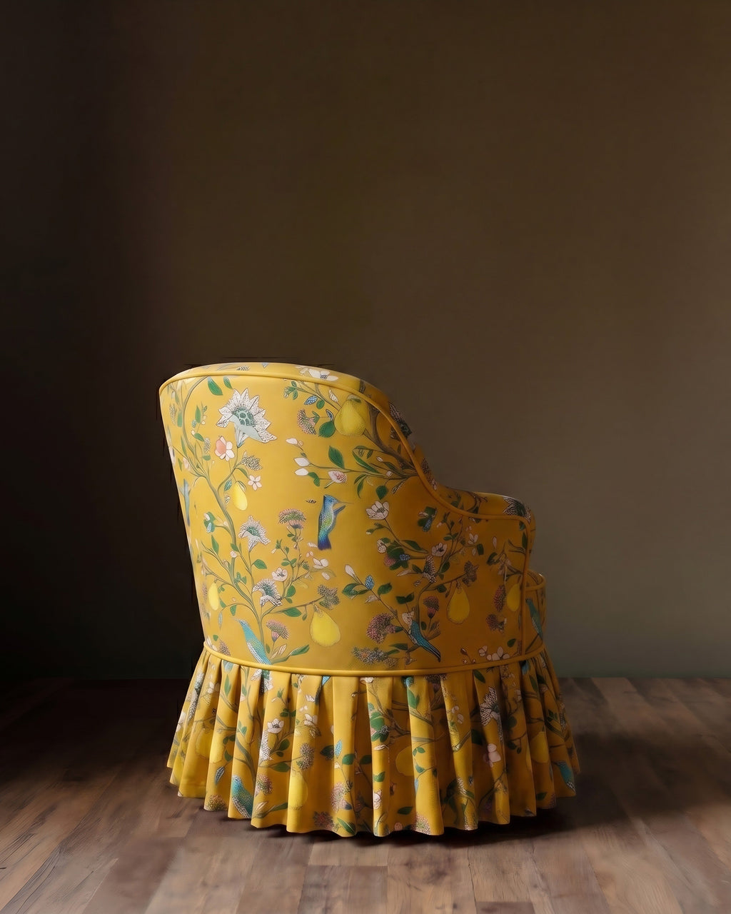 Le fauteuil à jupette Queen’s Garden