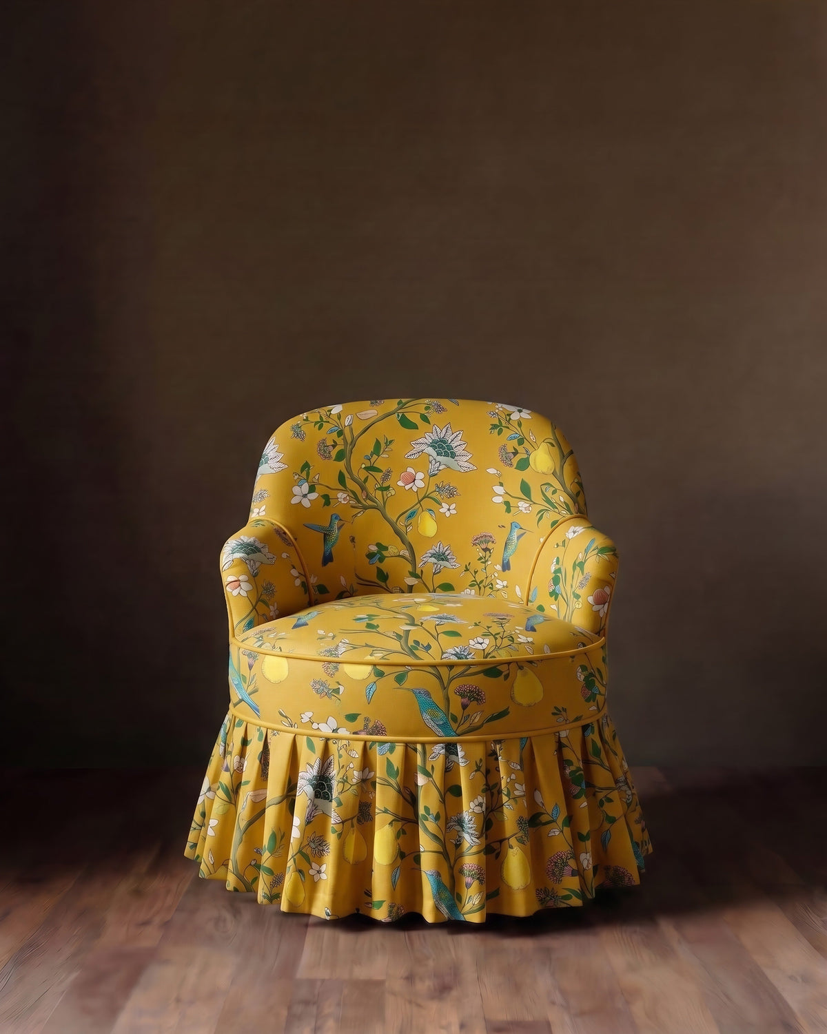 Le fauteuil à jupette Queen’s Garden